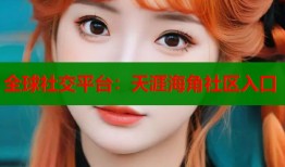 全球社交平台：天涯海角社区入口