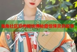 海角社区恐怖板块揭秘最惊悚灵异故事