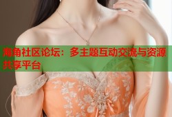 海角社区论坛：多主题互动交流与资源共享平台