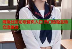 海角社区论坛首页入口 热门话题互动交流首选