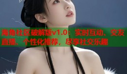 海角社区破解版v1.0：实时互动、交友直播、个性化推荐，尽享社交乐趣