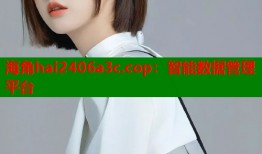 海角hai2406a3c.cop：智能数据管理平台
