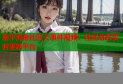 南平海角社区大事件视频：社区动态实时更新平台