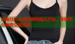 海角社区小哥封神热销几万钻，体验平台神奇交易功能