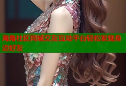 海角社区同城交友互动平台轻松发现身边好友