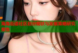 海角街道社区划分现状与发展策略研究报告
