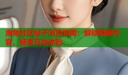 海角社区帖子浏览指南：解锁隐藏内容，畅享互动体验