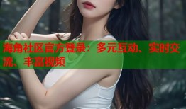 海角社区官方登录：多元互动、实时交流、丰富视频