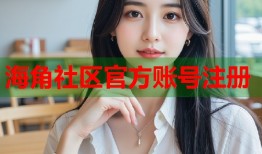 海角社区官方账号注册