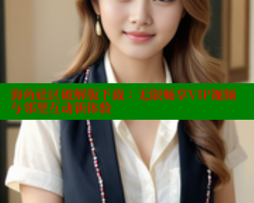 海角社区破解版下载：无限畅享VIP视频与邻里互动新体验
