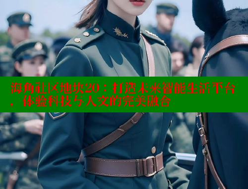 海角社区地块20：打造未来智能生活平台，体验科技与人文的完美融合