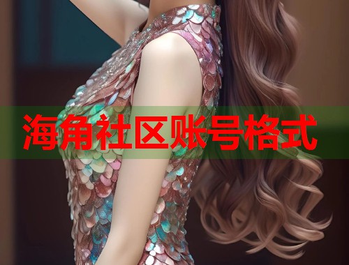 海角社区账号格式