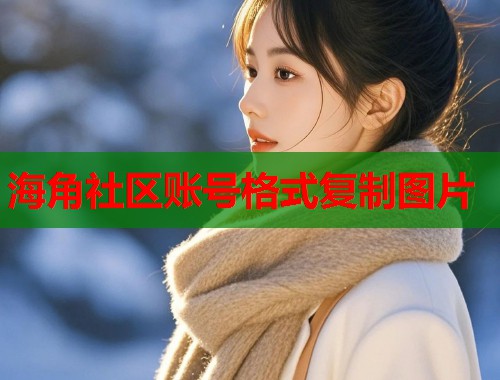 海角社区账号格式复制图片