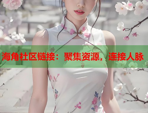 海角社区链接：聚集资源，连接人脉