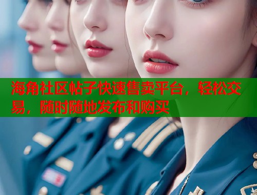 海角社区帖子快速售卖平台，轻松交易，随时随地发布和购买