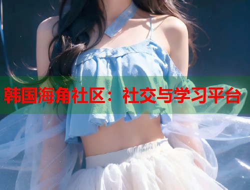 韩国海角社区：社交与学习平台