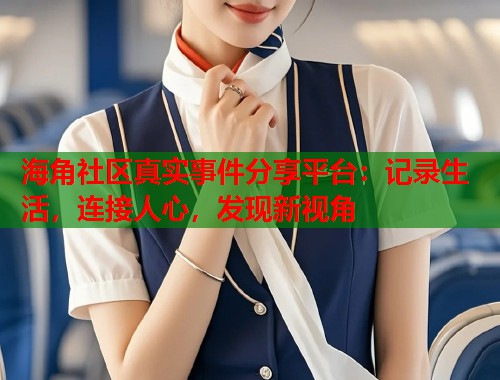 海角社区真实事件分享平台：记录生活，连接人心，发现新视角