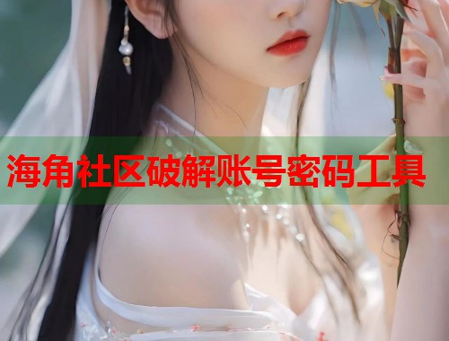 海角社区破解账号密码工具