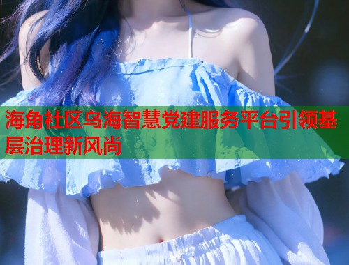 海角社区乌海智慧党建服务平台引领基层治理新风尚