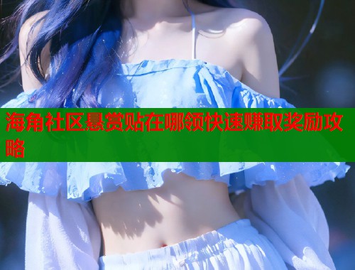 海角社区悬赏贴在哪领快速赚取奖励攻略