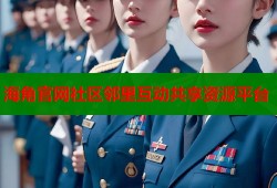 海角官网社区邻里互动共享资源平台