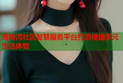 海角湾社区智慧服务平台打造便捷多元生活体验