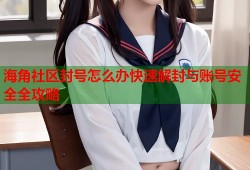 海角社区封号怎么办快速解封与账号安全全攻略