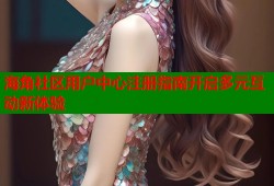 海角社区用户中心注册指南开启多元互动新体验