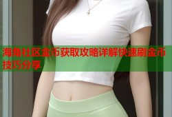 海角社区金币获取攻略详解快速刷金币技巧分享