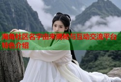 海角社区名字由来揭秘与互动交流平台特色介绍