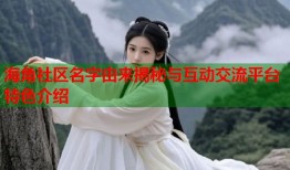 海角社区名字由来揭秘与互动交流平台特色介绍