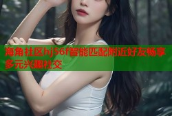 海角社区hj56f智能匹配附近好友畅享多元兴趣社交