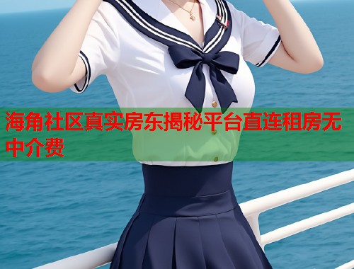 海角社区真实房东揭秘平台直连租房无中介费