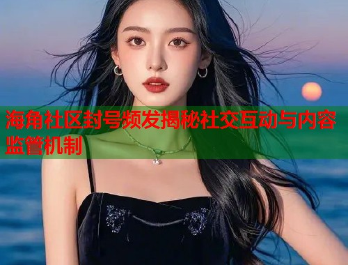 海角社区封号频发揭秘社交互动与内容监管机制